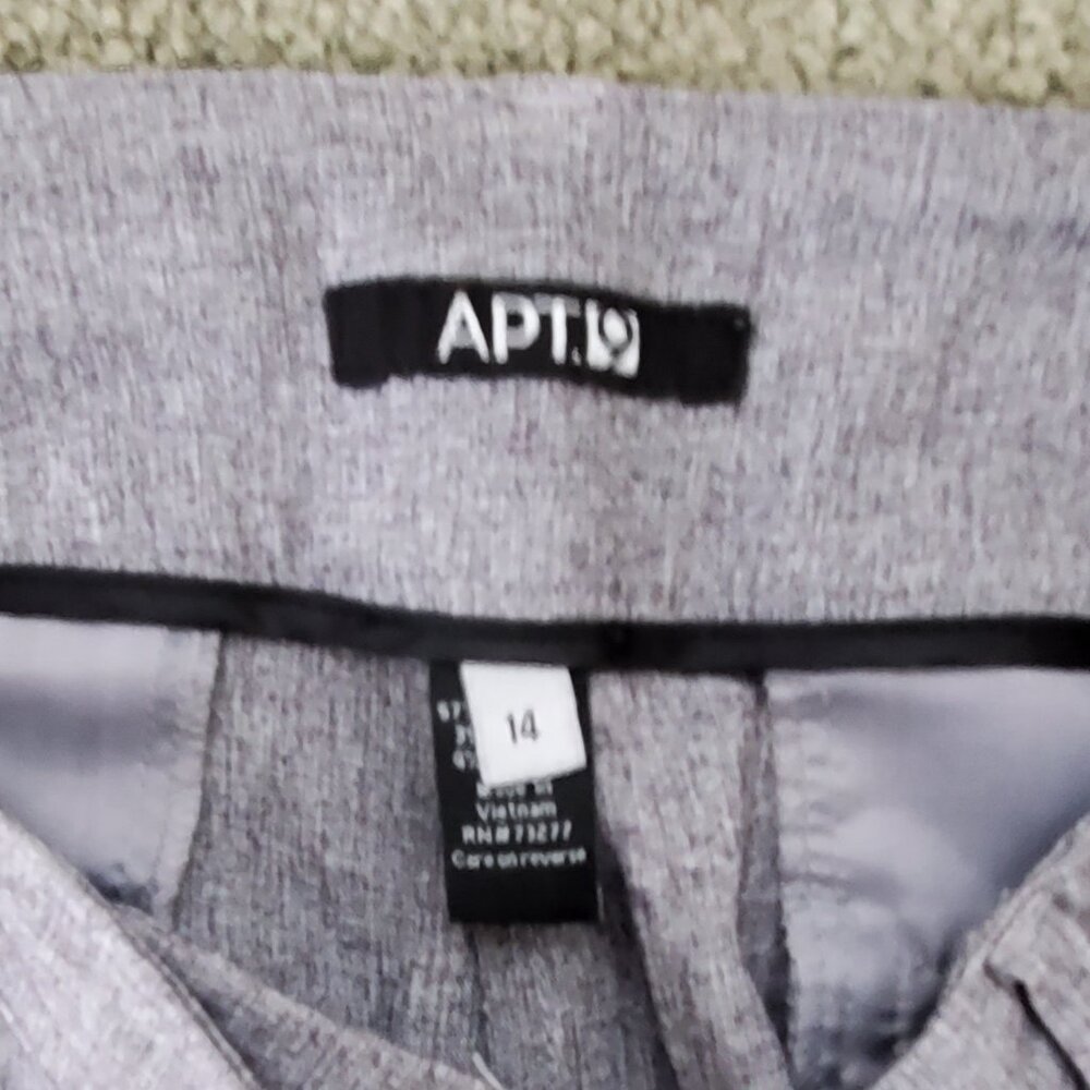 Women's Gray Dress Pants - Picture 6 of 6